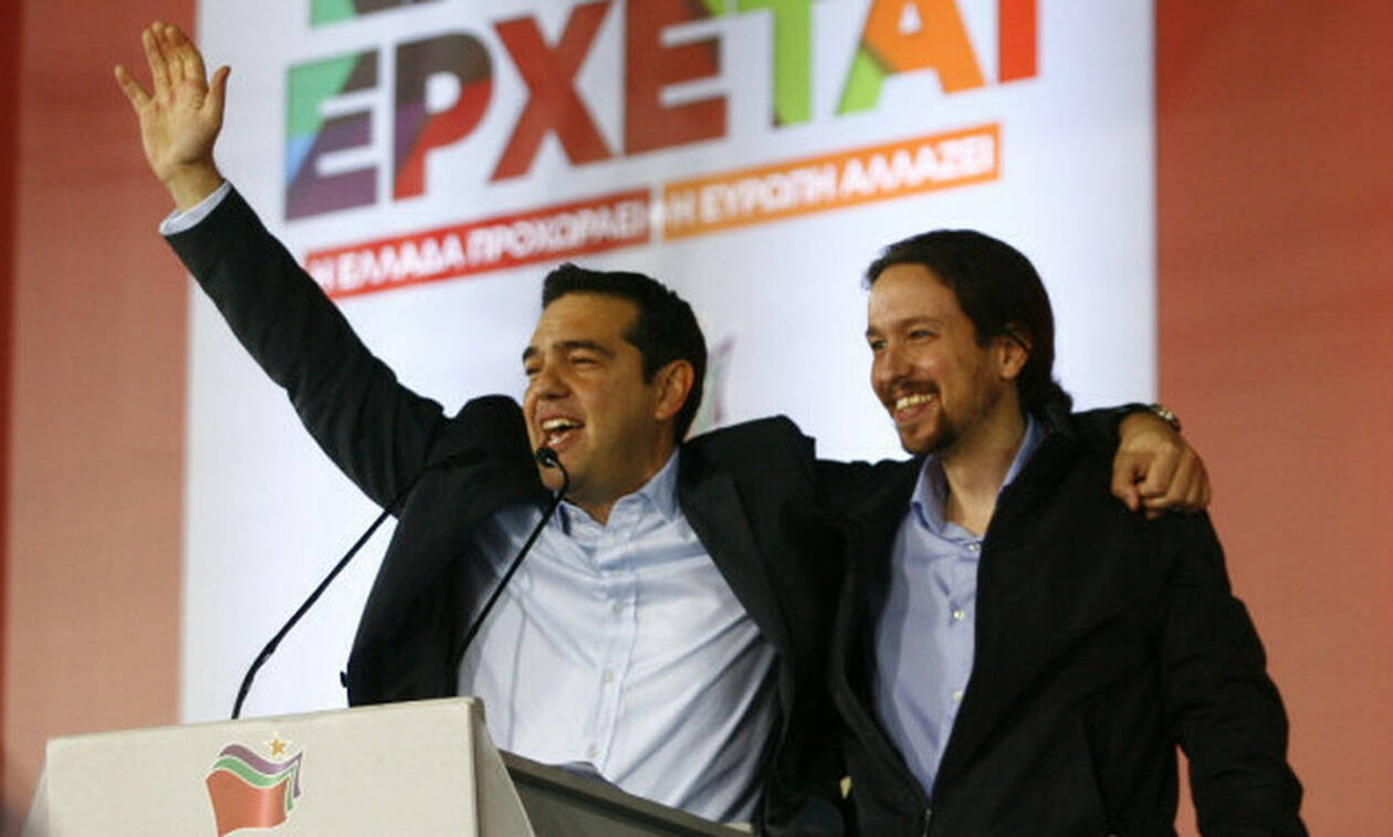 Ο Θανάσης Κ. αναρωτιέται γιατί ο ΣΥΡΙΖΑ πανηγυρίζει για το αποτέλεσμα στις ισπανικές εκλογές, σημειώνοντας ότι πρόκειται για ισπανικό δράμα και ελληνική φαρσοκωμωδία. Διότι αυτό που συνέβη ήταν μετακίνηση από την Κεντροδεξιά προς τα "δεξιότερα" και από την Αριστερά προς το κέντρο με ενίσχυση αυτονομιστικών κομμάτων. new deal