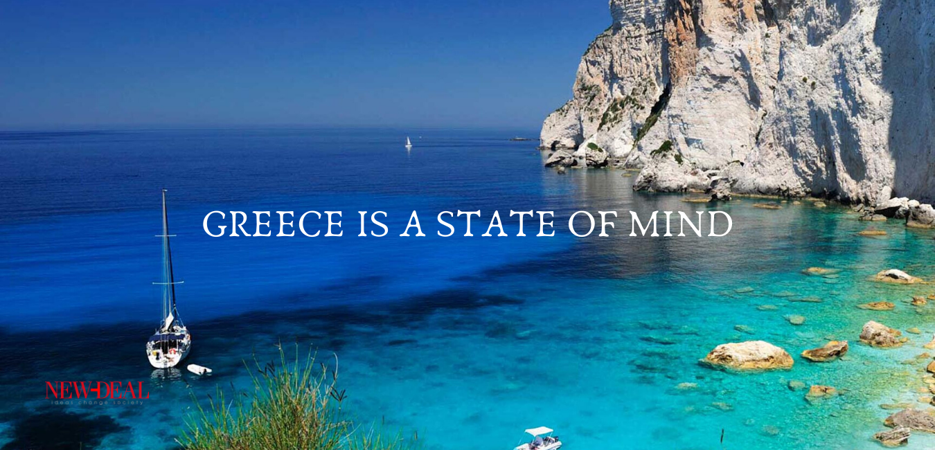 Ο Λουκάς Γεωργιάδης επιμένει να βλέπει την καταστροφή τουριστικού προϊόντος φέτος, ως ευκαιρία για το αύριο. Ένας άλλος τουρισμός σε μια άλλη Ελλάδα είναι το στοίχημα που πρέπει να κερδίσουμε. new deal